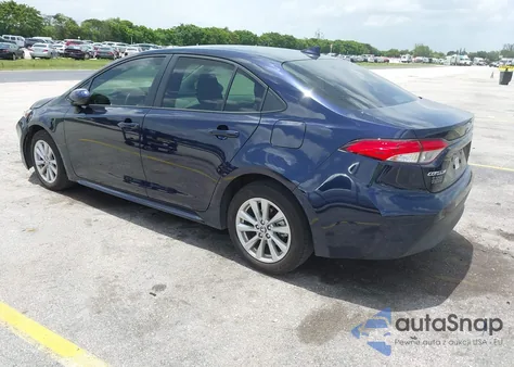 2025 Toyota Corolla Hybrid Le from USA, damaged, VIN JTDBCMFE2S3083846